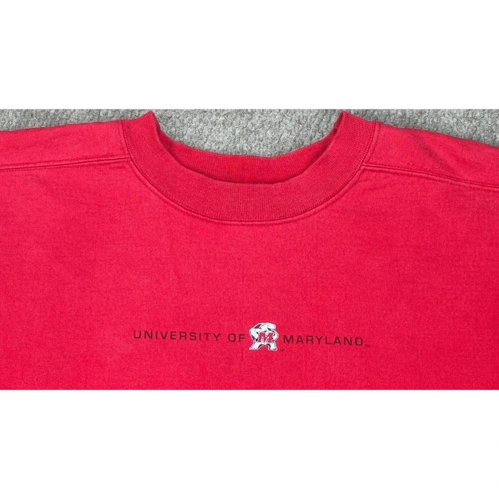 Maryland Book Exchange Terrapin Wear Vtg University of Maryland Sweatshirt XL‎ - Picture 5 of 11